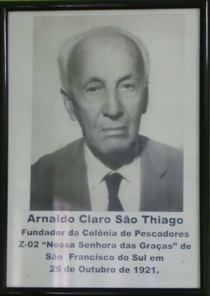 Ernesto Claro S.Thiago, fundador da Colonia de  Pesca SFS