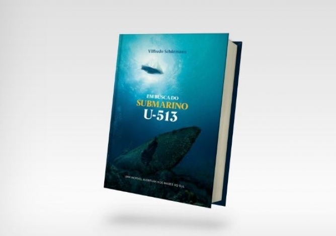Vilfredo Schurmann lança livro sobre a histórica saga de 10 anos em busca de submarino naufragado U-513