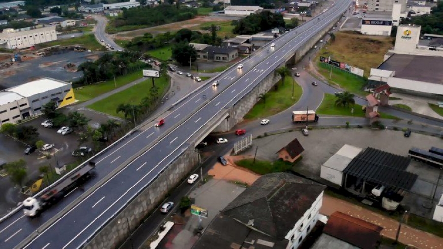 DNIT avança na duplicação da BR-280/SC — Departamento Nacional de  Infraestrutura de Transportes