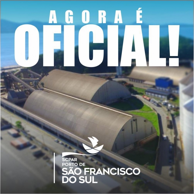 SCPar Porto de São Francisco do Sul S/A assume Cidasc