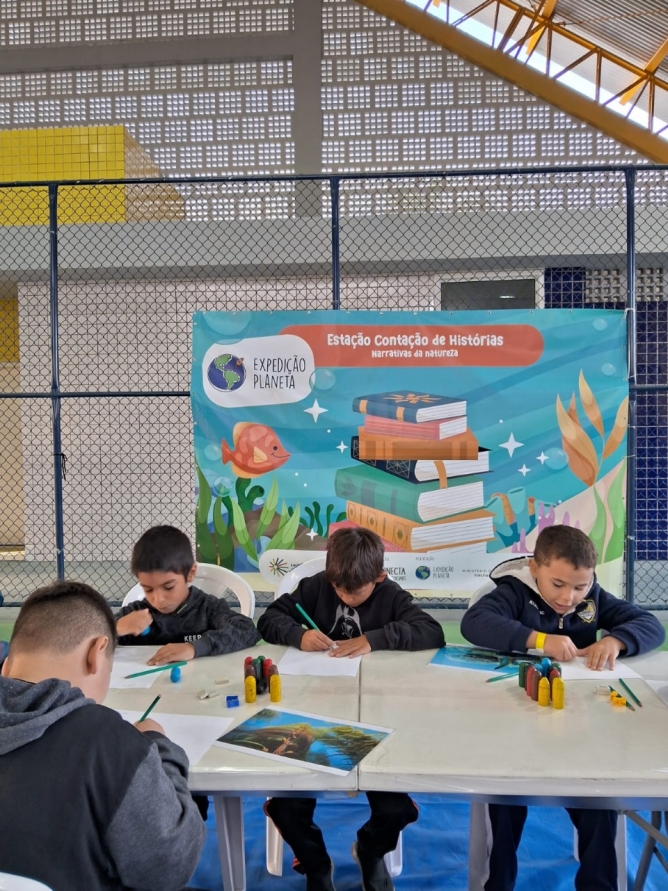 Educação ambiental imersiva chega a São Francisco do Sul com o projeto Expedição Planeta.