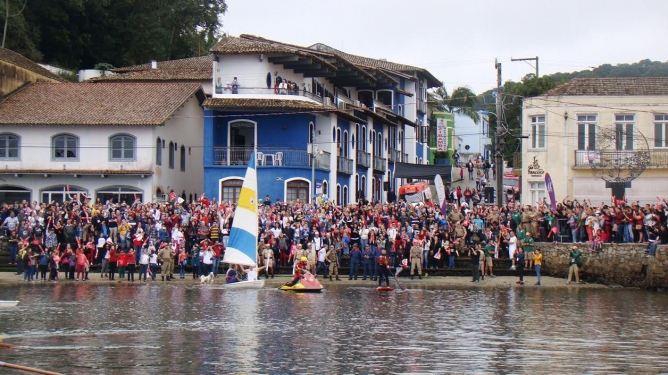 Tocha Olímpica em São Francisco do Sul
