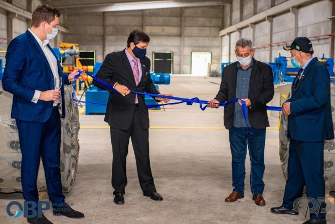 Inaugurada primeira empresa de novo condomínio industrial em SFS