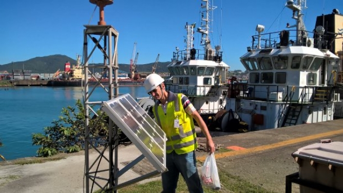 Estação maregráfica da Epagri integra rede mundial de monitoramento do nível do mar