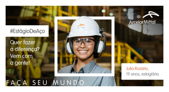 ArcelorMittal Brasil abre inscrições para estágio