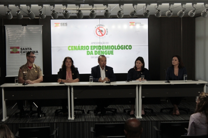 Governo de Santa Catarina divulga panorama epidemiológico da dengue e estratégias para 2024
